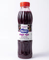 Sindhuswad authentic regional Jambhul juice bottle with clean branding, showcasing a rich dark purple natural jamun fruit pulp concentrate.