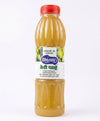 Sindhuswad authentic Kairi Panhe raw mango Aam Panna concentrate bottle with official brand label, showing a rich light golden green traditional summer syrup.
