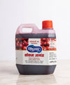 Front view of Sindhuswad Premium Kokam Aagal bottle container showing the red screw cap, official label with fresh kokum graphics, nutrition details, and FSSAI processing codes.